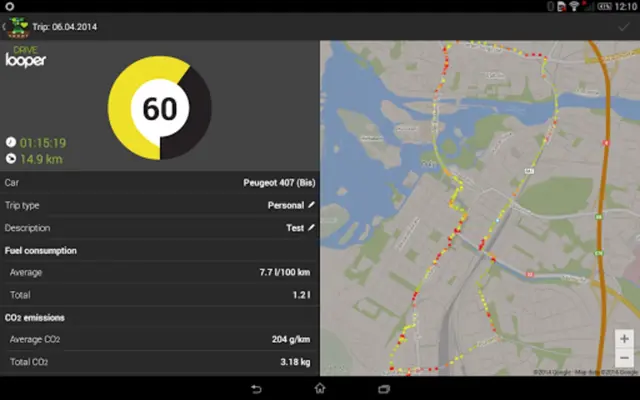 DriveLooper android App screenshot 2