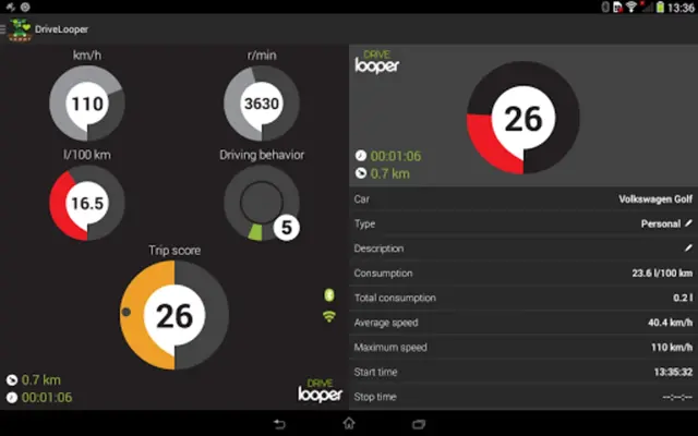 DriveLooper android App screenshot 5